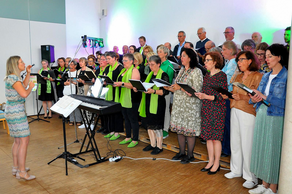 Gruppen singen