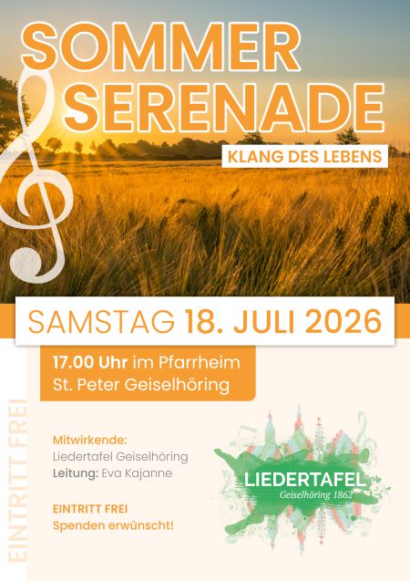 Sommerserenade Klang des Lebens